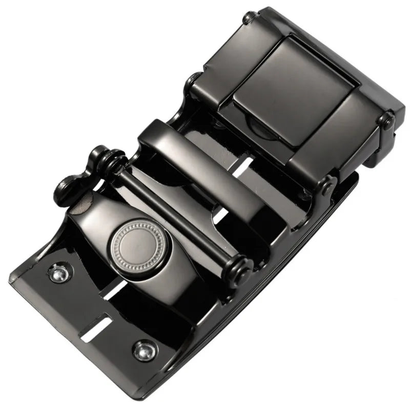 New Genuine Men's Belt Head, Belt Buckle Men Leisure Belt Head Business Accessories Automatic Buckle Width 3.5CM LY125-0229