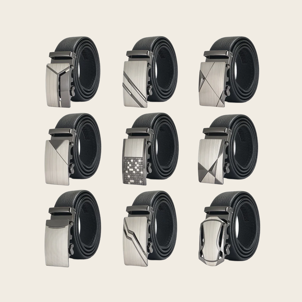 Men’s Automatic Leather Belt