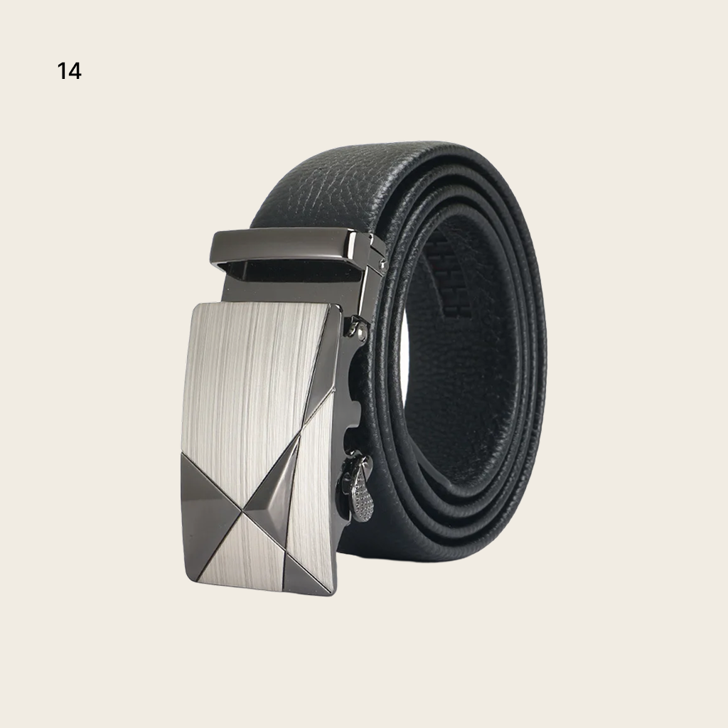 Men’s Automatic Leather Belt