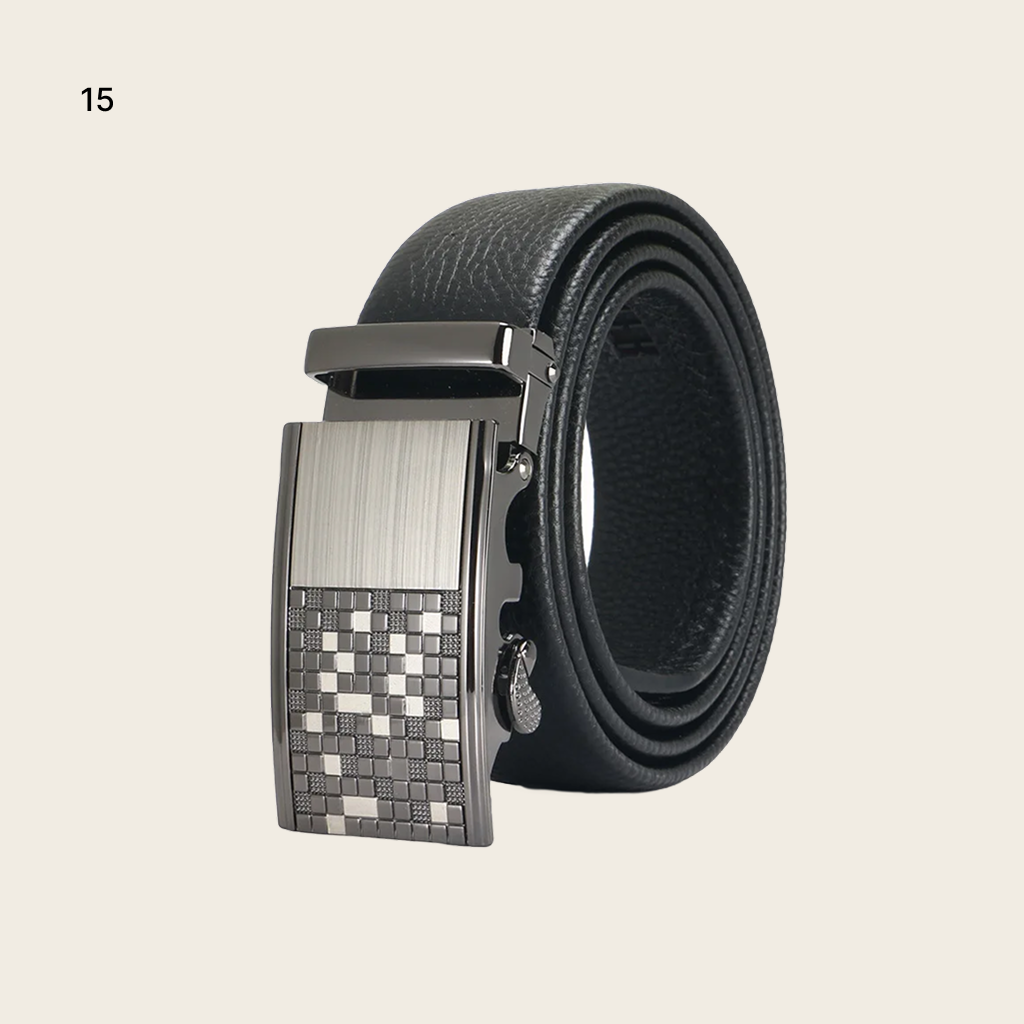 Men’s Automatic Leather Belt