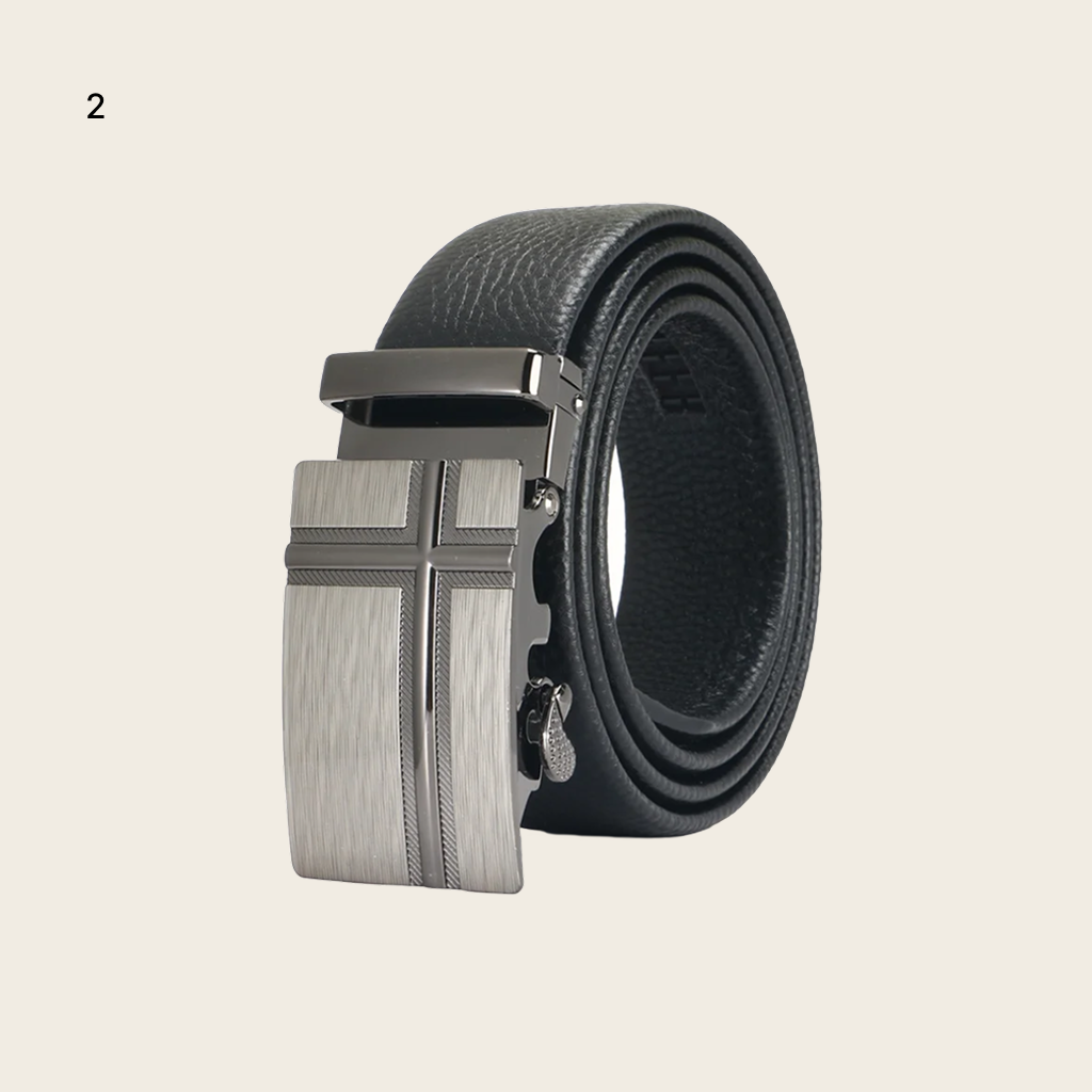 Men’s Automatic Leather Belt
