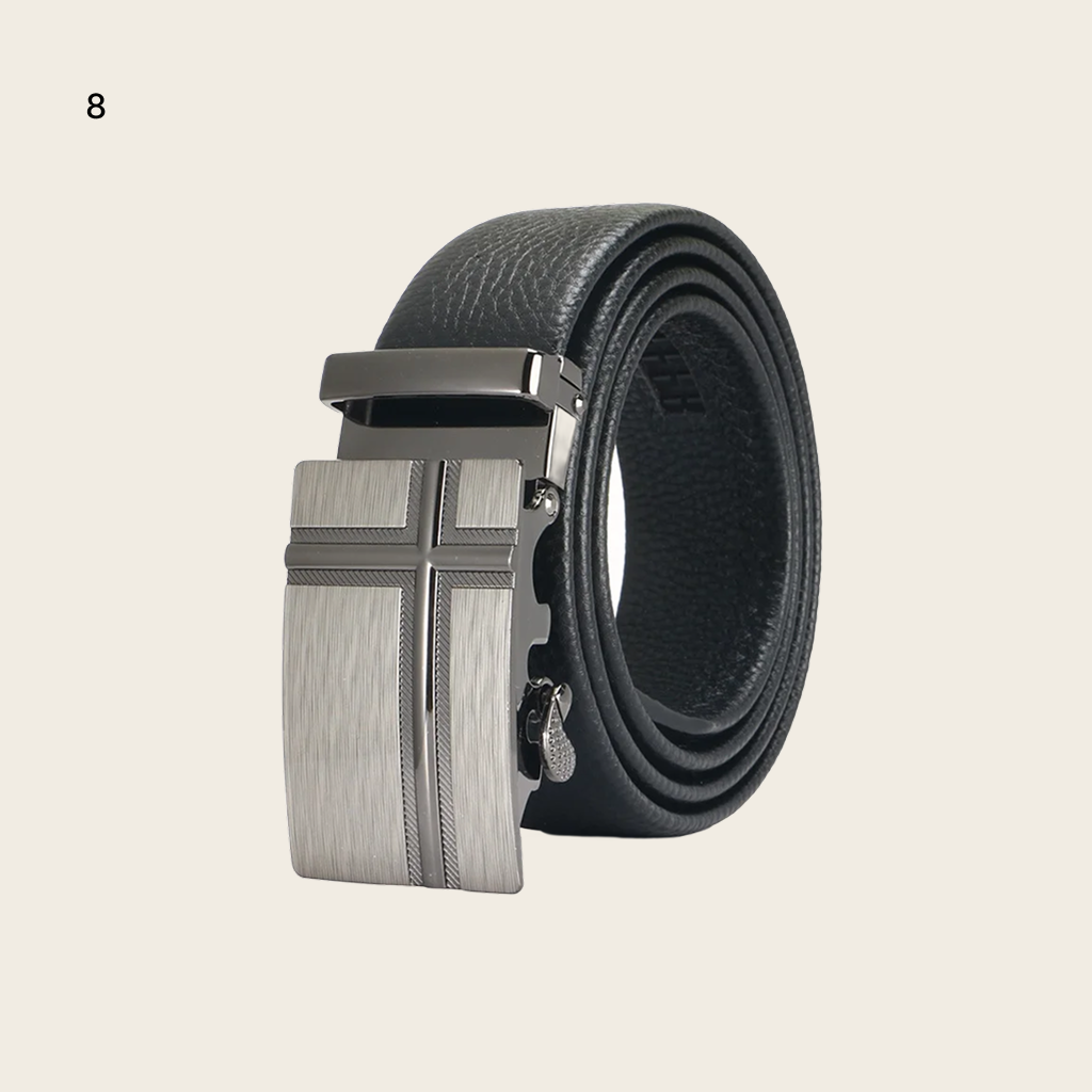 Men’s Automatic Leather Belt