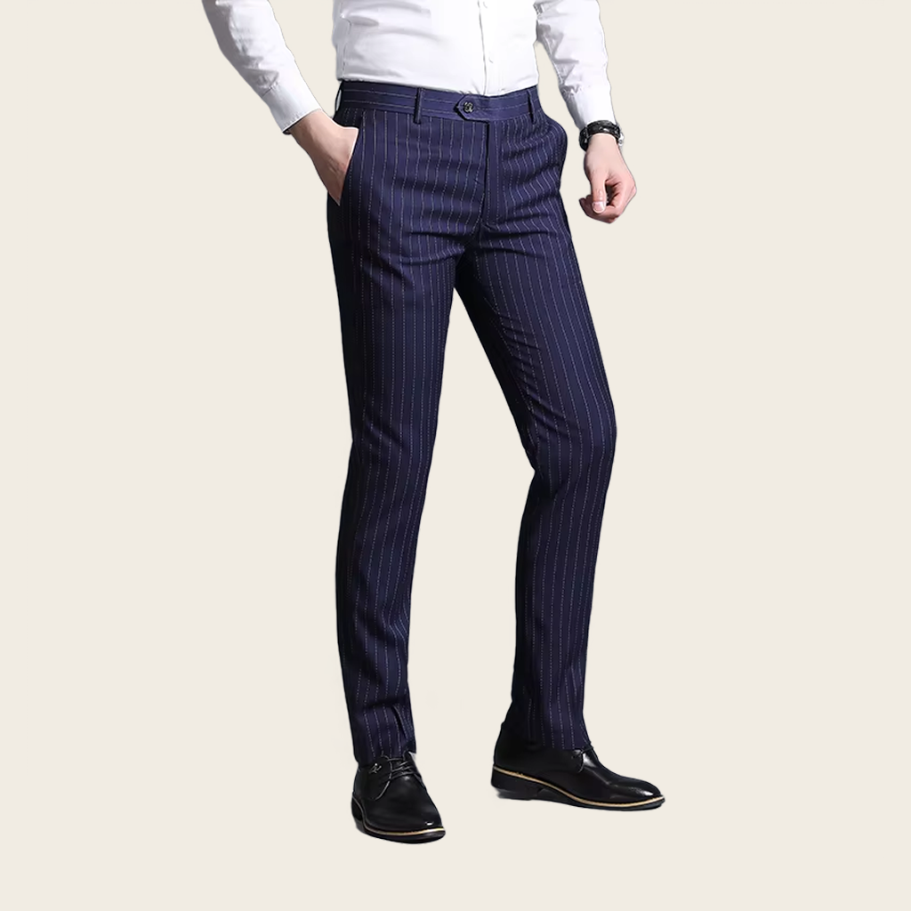 Men’s Slim-Fit Formal Trousers