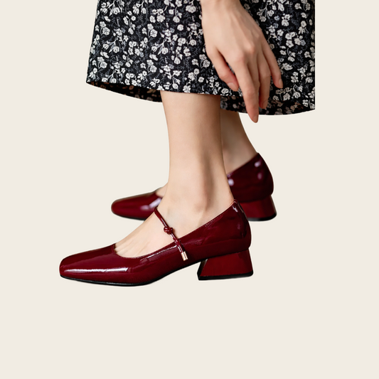 Mary Jane Block Heel