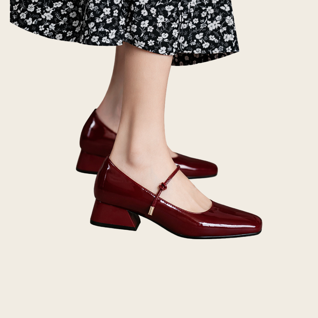 Mary Jane Block Heel