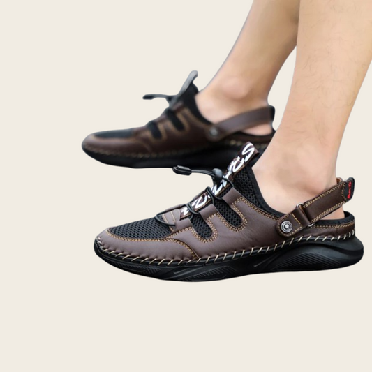 Leather Slip-On Casual Shoes