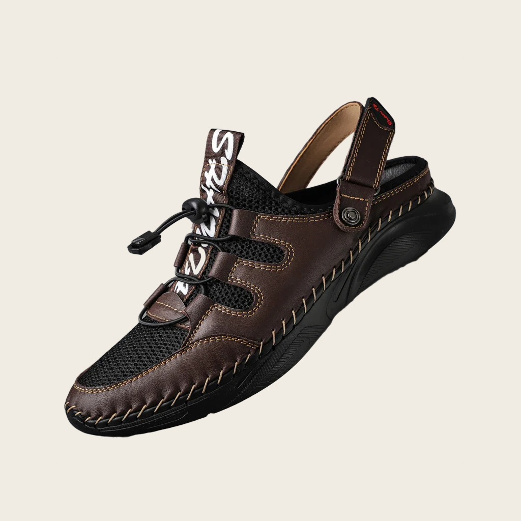 Leather Slip-On Casual Shoes