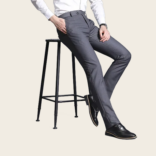 Men’s Slim-Fit Formal Trousers