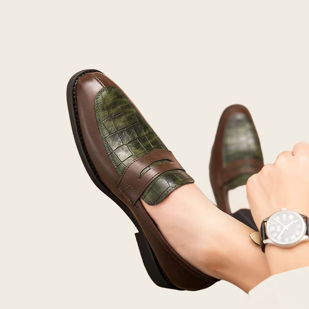 Men’s Casual PU Slip-On Loafers