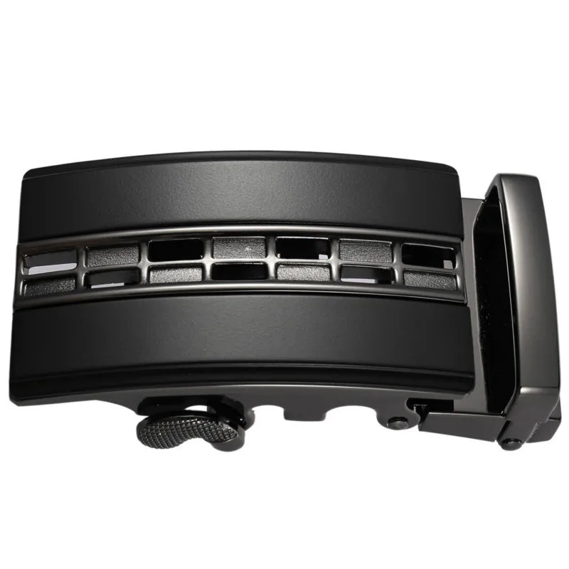 New Genuine Men's Belt Head, Belt Buckle Men Leisure Belt Head Business Accessories Automatic Buckle Width 3.5CM LY125-0229