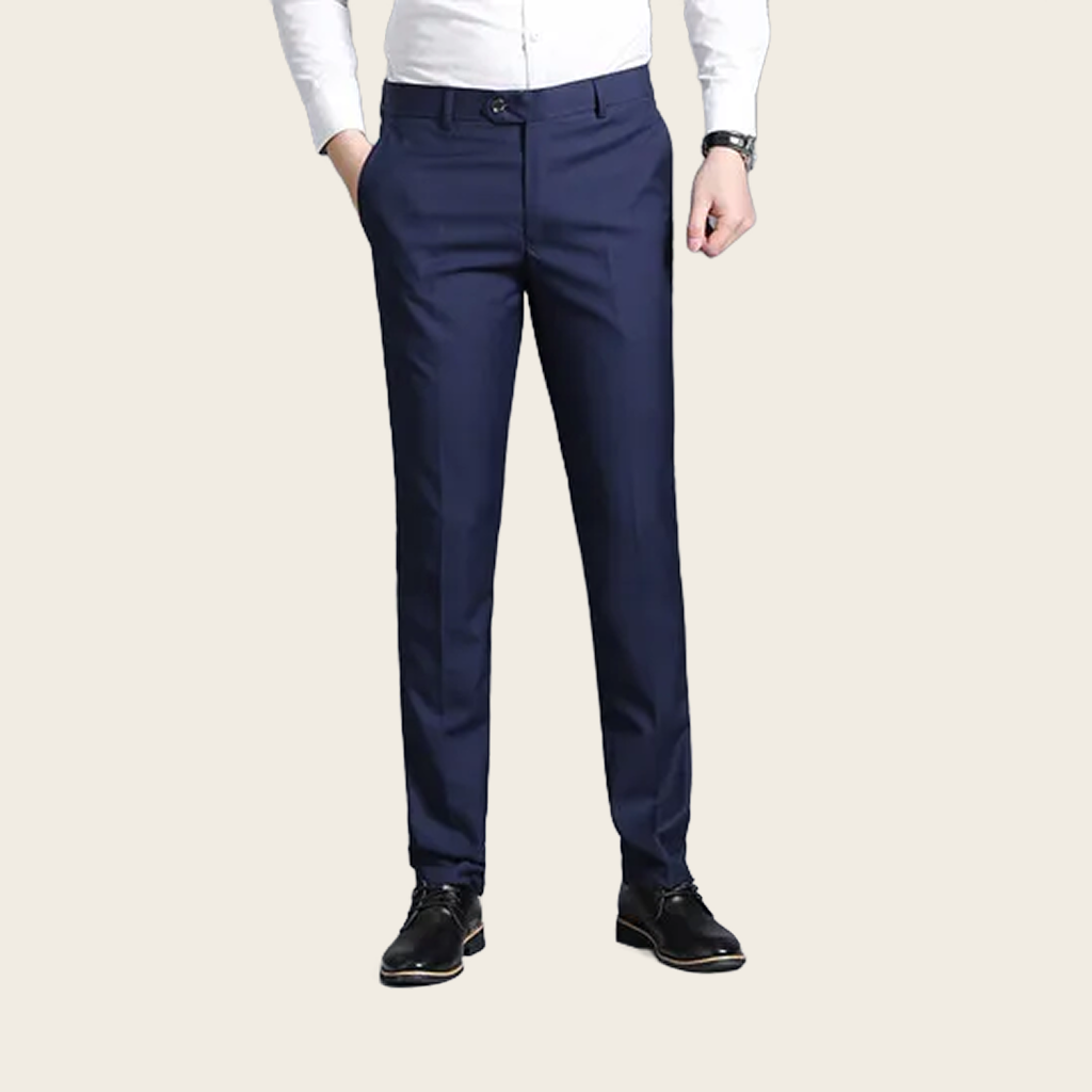 Men’s Slim-Fit Formal Trousers